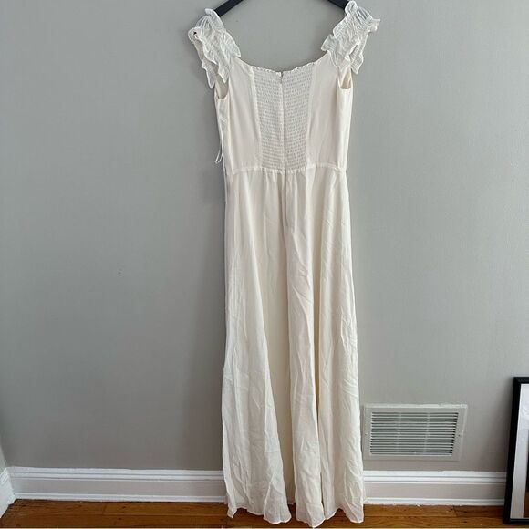 Reformation Gimlet Dress in Ivory - Picture 9 of 10